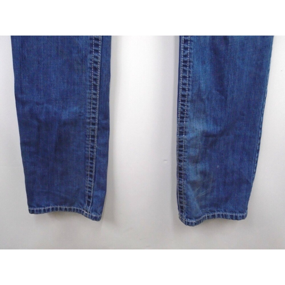 Cinch Ian Men's Jeans Size 30 (32x36) Slim Fit Bootcut Medium Wash Embroidered - Picture 7 of 11